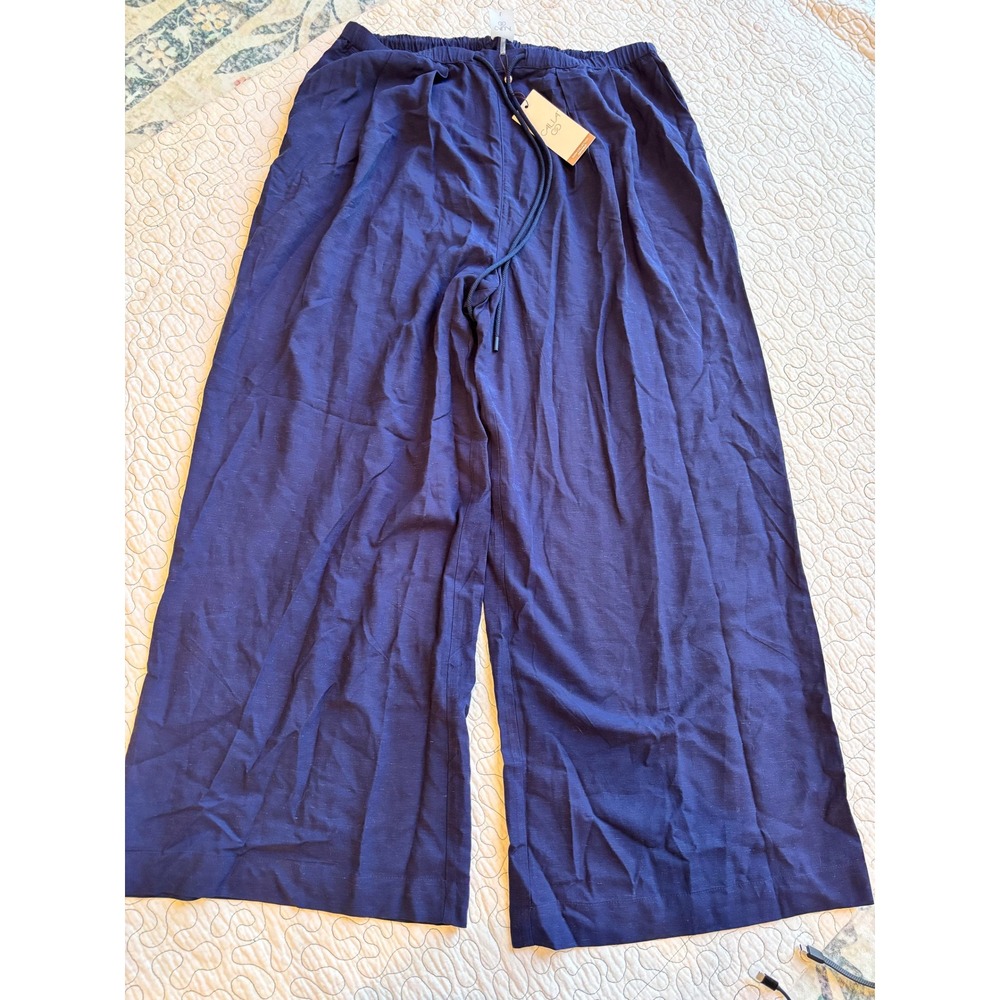 CALIA Wide Leg Swim Coverup Pants Womens Size Large